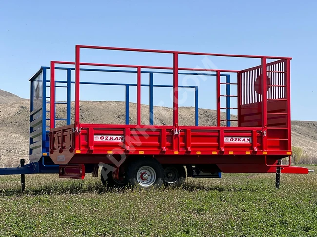 Pipe transport trailer