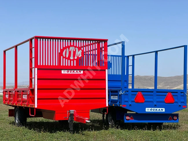 Pipe transport trailer