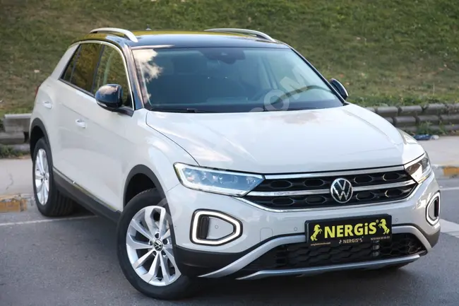 سيارة WOLKSWAGEN T-ROC ضريبة القيمة المضافة 20 % بدون عيوب  بلونين مزدوجين 2024 من NERGİSOTOMOTİV