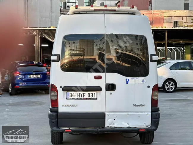 فان RENAULT MASTER 16+1 موديل 2007 /معاينة صفر/إمكانية التقسيط على بطاقات الائتمان