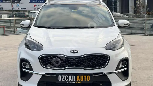 KIA SPORTAGE 2020 - بسقف زجاجي , بمقاعد مدفأة , بدون قطع مبدلة - من OZCAR AUTO