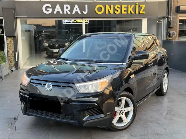 SSANGYONG car, model 2016, 70 kilometers, four-wheel drive, automatic, credit card payment available.