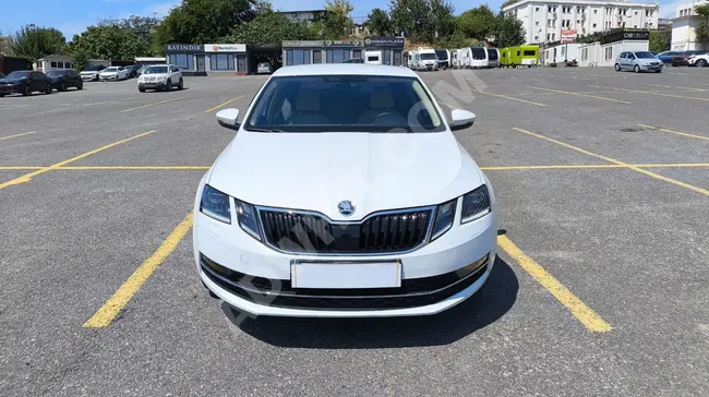 SKODA OCTAVİA  موديل 2019،  بقوة 115 حصان، ناقل حركة  TRPTRONİC ، فئة STYLE، عداد 38,850 كم .