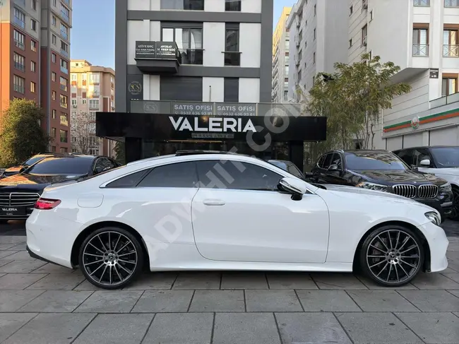 Mercedes E220d AMG Coupe without paint, Burmester sound system with memory