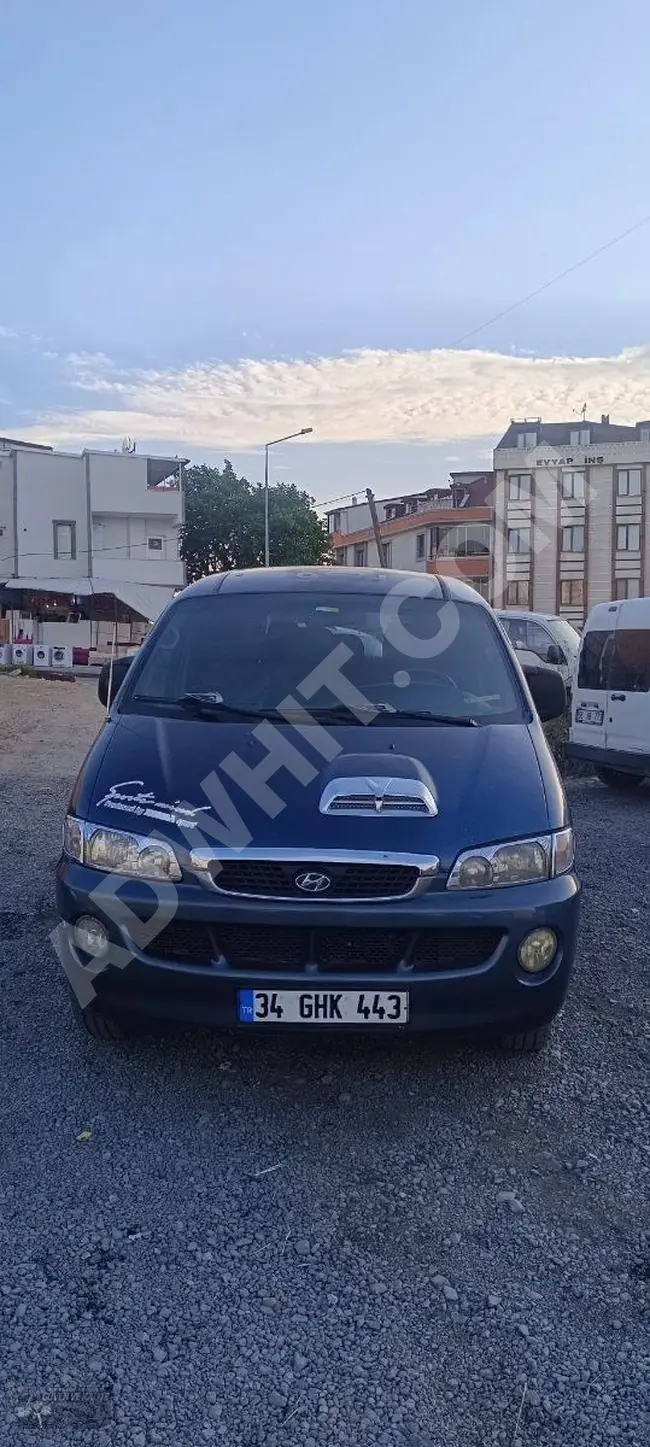 Hyundai Starex موديل 2005 ب 238.750 كم أصلي محرك وناقل حركة جيد