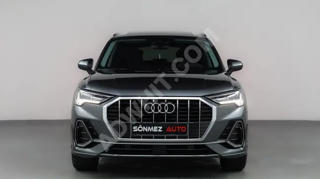 سيارة Audi Q3 موديل 2022/بدون أخطاء/سقف زجاجي/تتبع السرعة/شحن لاسلكي/تدفئة الهواء