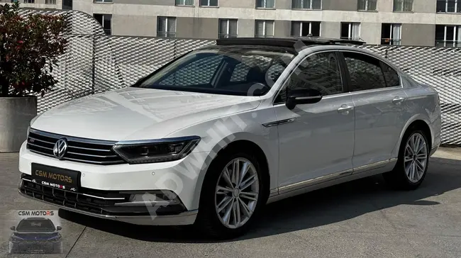 سيارة WV PASSAT 1.6 TDI BMT COMFORTLİNE موديل  2017   بسقف زجاجي منCSM MOTORS