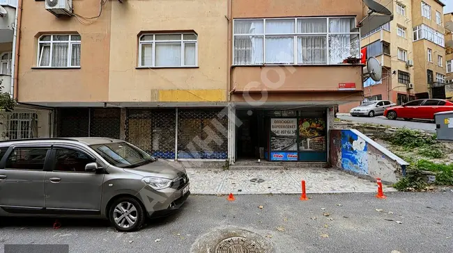 Commercial space of 80 square meters, for sale on the ground floor with wide facades by ORYAP EMLAK