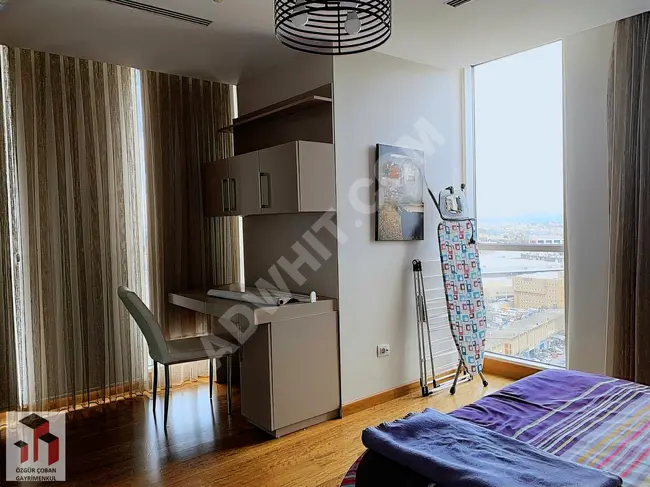 3+1 apartment for rent, fully furnished, with the option of monthly payment in Maslak Mashattan