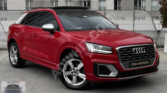 AUDİ Q2 موديل 2020, 30 TDI SPORT بعداد 55.000 كم ديزل, بسقف زجاجي CSM MOTORS