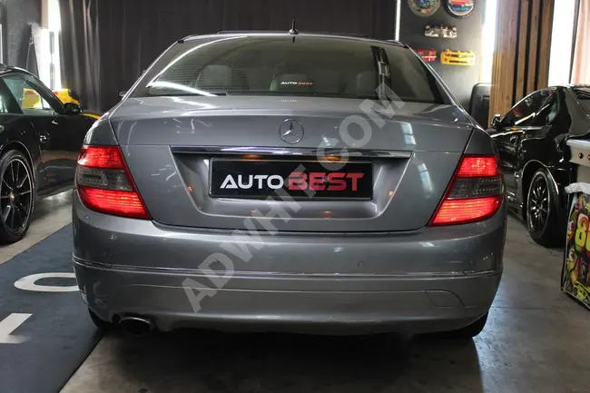 MERCEDES C220D موديل 2008 الاكثر تجهيزا - فتحة سقف + جلد  - AUTO BEST