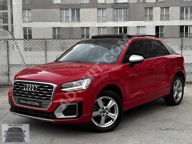 AUDİ Q2 موديل 2020, 30 TDI SPORT بعداد 55.000 كم ديزل, بسقف زجاجي CSM MOTORS