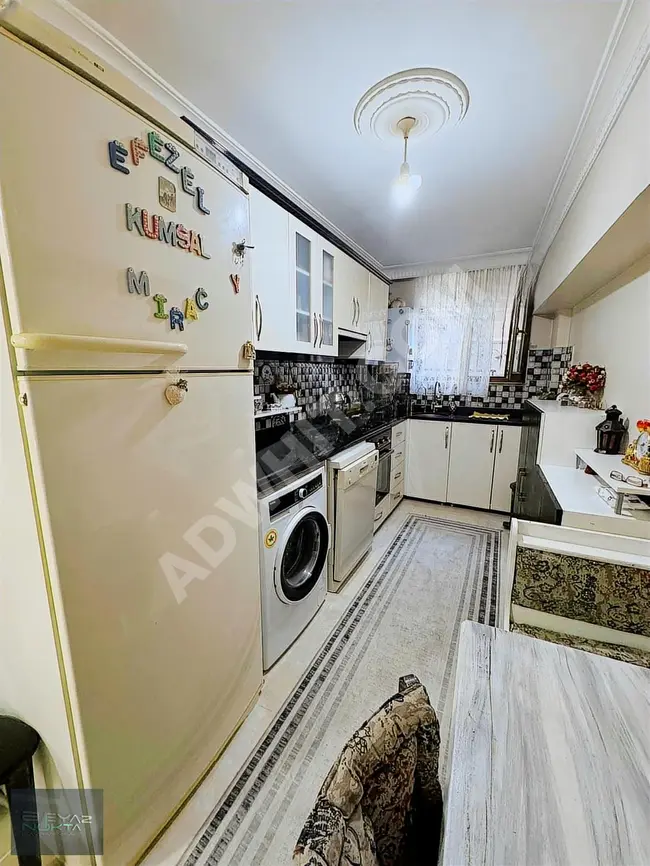 2+1 apartment with an independent garden, close to the metro from BEYAZNOKTA