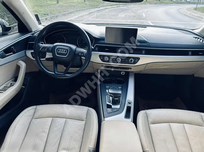 2016 MODEL 2.0TDI AUDİ A4 DESİGN İÇİ BEJ KREDİYE UYGUN BAKIMLI!!