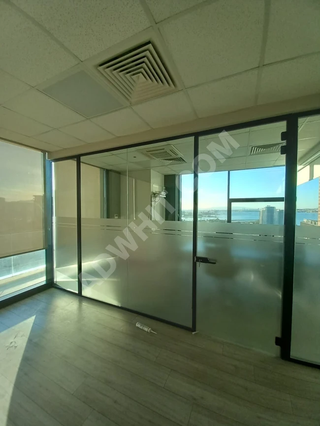 For urgent sale - Glass office partitions with frame.