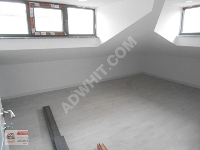 A new 4+2 duplex apartment with an elevator in the Terazidere neighborhood in Bayrampaşa.