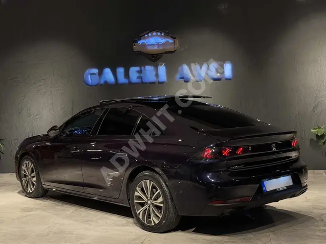 سيارة Peugeot 508 موديل 2022 بمسافة 89 ألف كيلو، سقف زجاجي، بدون حوادث، FULL+FULL