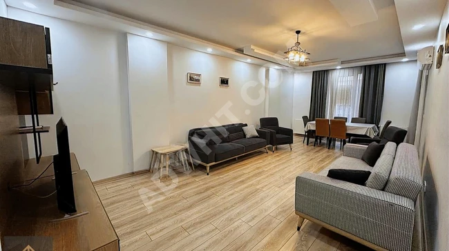 A spacious 3+1 apartment on the street, fully furnished, with smart home system, front-facing with master bathroom.