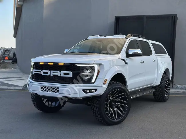 Ford Ranger اصدار 2019, عداد 89.000 كم + جنوط 22 انش + طقم هيكل F-150, بدون طلاء أو عيوب