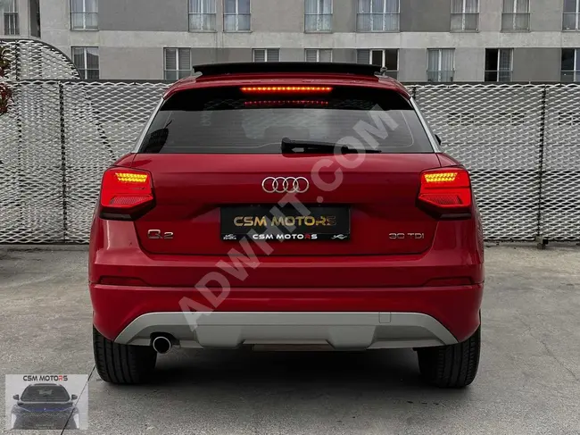 AUDİ Q2 موديل 2020, 30 TDI SPORT بعداد 55.000 كم ديزل, بسقف زجاجي CSM MOTORS