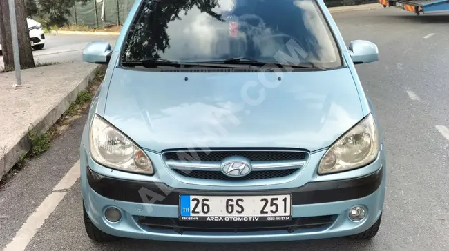 Hyundai Getz VGT موديل 2008 بعداد 260.000 كم ب4 نوافذ اوتوماتيك