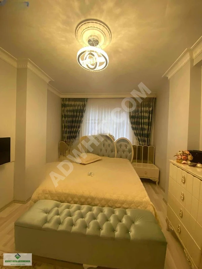 4+2 duplex apartment with an area of 180 square meters in GAZIOSMANPAŞA ŞEMSİPAŞA by HİKMET USTA