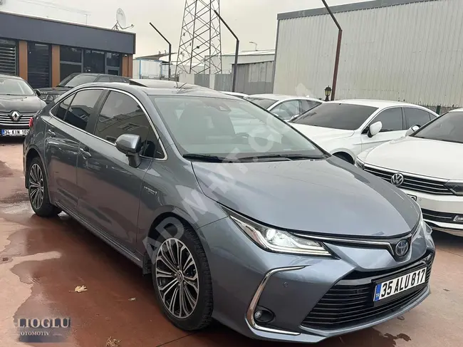 السيارة الأكثر طلبًا  TOYOTA COROLLA1.8 HYBRID  موديل 2020 قرض بفائدة 1.99