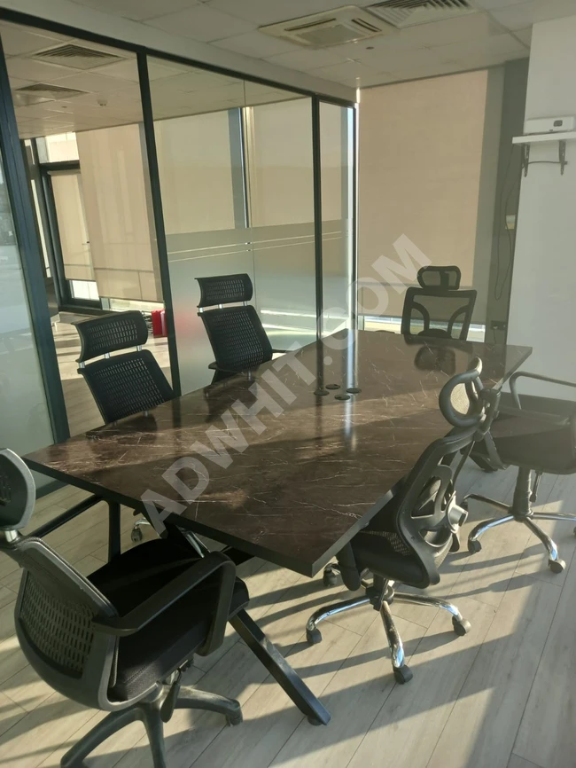 Meeting table and 6 chairs for urgent sale