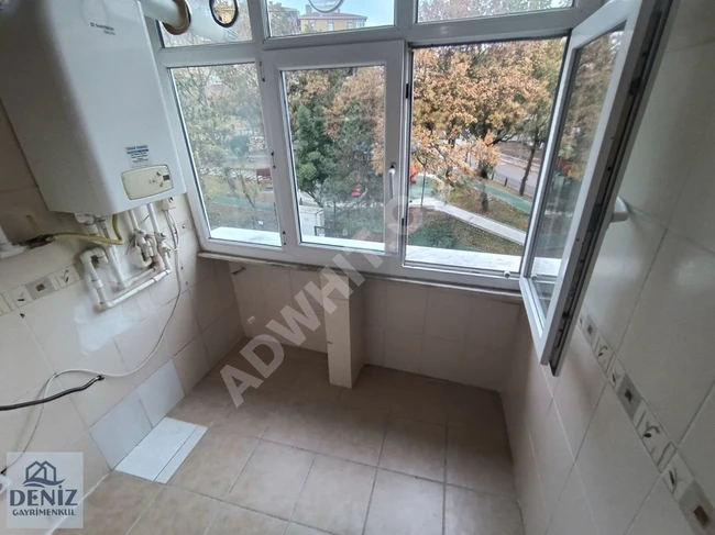 2+1 apartment for rent on the middle floor, with an area of 90 square meters, close to the metro in an investment area.