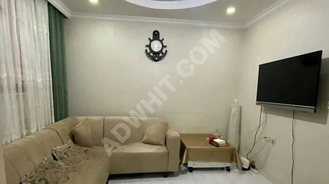 2+1 apartment with an area of 80m2 on the ground floor in GAZİOSMANPAŞA ŞEMSİPAŞA from HİKMET USTA