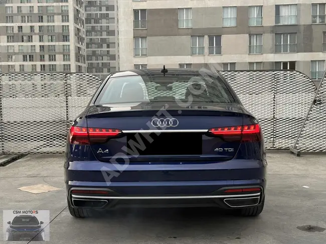 AUDİ A4 موديل 2021, 40 TDI, ADVANCED, بقوة 204 حصان, تدفئة, كاميرا رؤية خلفية - CSM MOTORS