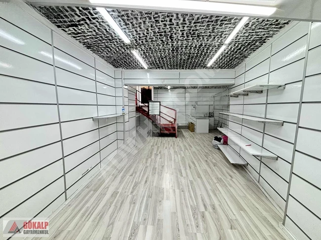 For rent: A commercial shop with an area of 70 square meters, located alongside Street 58. BULVARA - from GÖKALP REAL ESTATE.