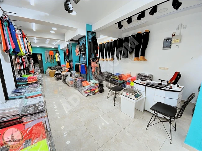 3 stores, each with an area of 150 square meters, are available for sale in the Güngören Tekstil Center.