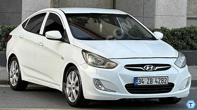 Hyundai Accent Blue 1.6 CRDI   أوتوماتيك موديل  2013