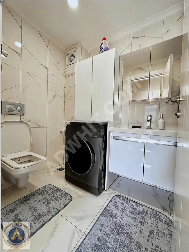 =ADRES=KARADOLAPTA OTOPARKLI SİTE 9.KAT 90m² EŞYALI KİRALIK 2+1