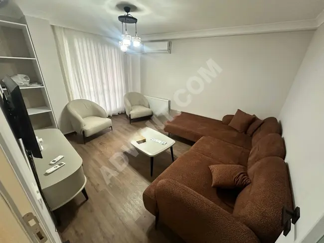 Apartments for rent 2+1 and 1+1 in a new building above E5 in Avcılar