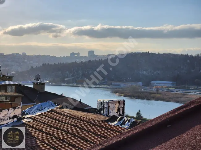 3+1 duplex apartment for sale with an area of 109 square meters in SÜTLÜCE with a view of HALİÇ