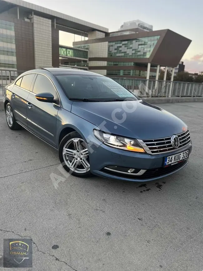 Volkswagen VW CC 2015 model, glass roof - Down payment of 270,000 and the rest on installments over 48 months.