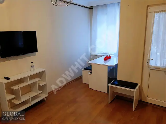 Opportunity for a 2+1 apartment with an area of 90 square meters with an independent private garden in MECIDIYEKÖY.