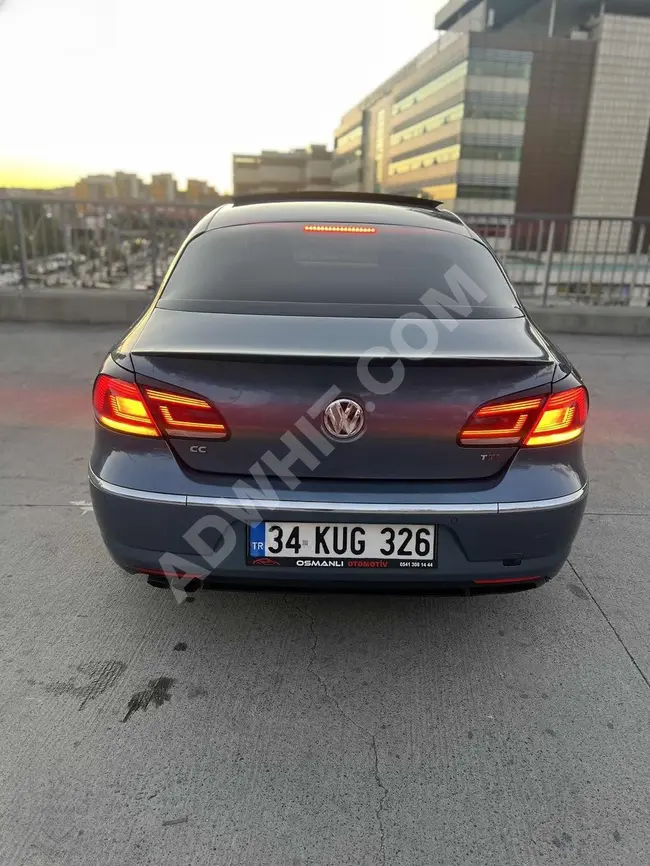 سيارة Volkswagen VW CC موديل 2015 سقف زجاجي - دفعة مقدمة 270 ألف والباقي على 48 شهرًا تقسيط