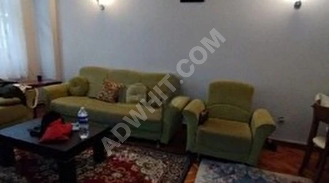 For rent: Fully furnished and bright 2+1 apartment on Harbiye Papa Roncagli Street, 10 minutes from the metro.