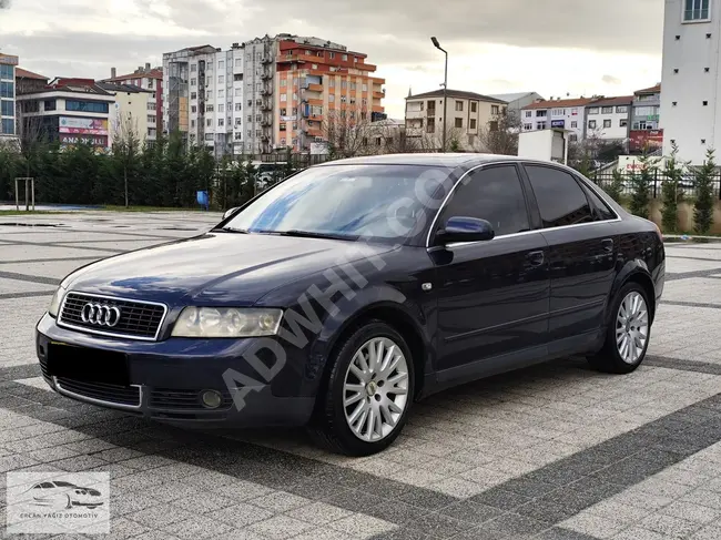 AUDI A-4 model 2004, 1.8 T with sunroof, automatic, producing 163 horsepower, 12-month installment with credit cards.