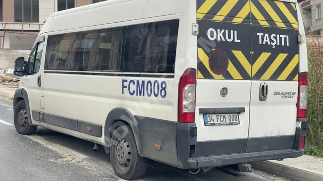 2013 MODEL OKUL TAŞITI FIAT DUCATO DEGİSENSİZ %20 FATURALI