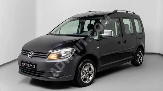 VW CADDY 1.6 TDI TRENDLINE, model 2011, DSG-Automatic transmission, sliding door, steel rims