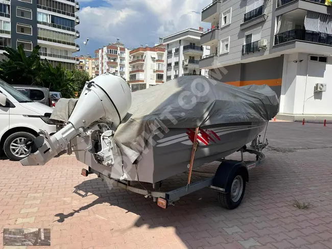 2023 MODEL 4.80 SAFTER 30 HP+TOHATSU+BEYAZ+DUŞ+RÖMORK+FULL TAKIM