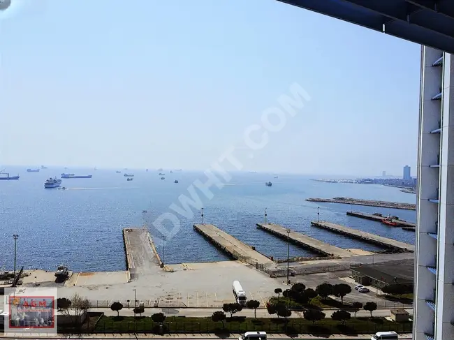 1+1 apartment with sea view for sale in OTTOMARE - by AGM 05322959686