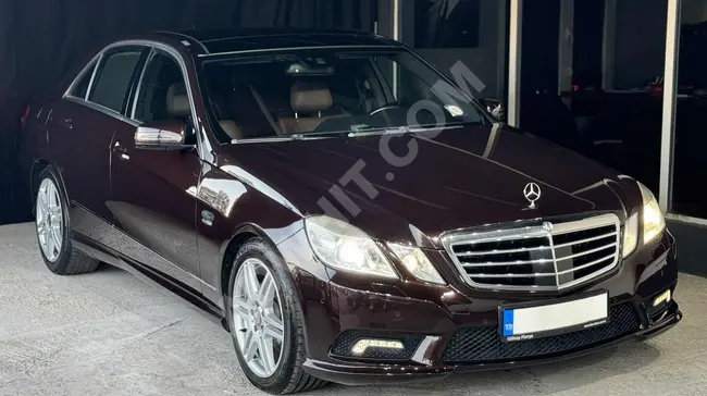 İLK EL 2010 MERCEDES E350CDİ 4 MATİC AMG+PREMİUM İÇ DIŞ KAHVE..