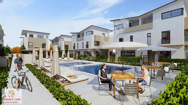 Duplex Villa 4+1 for Sale in the YENİÇİFTLİK area by REDSTONE NÜANS