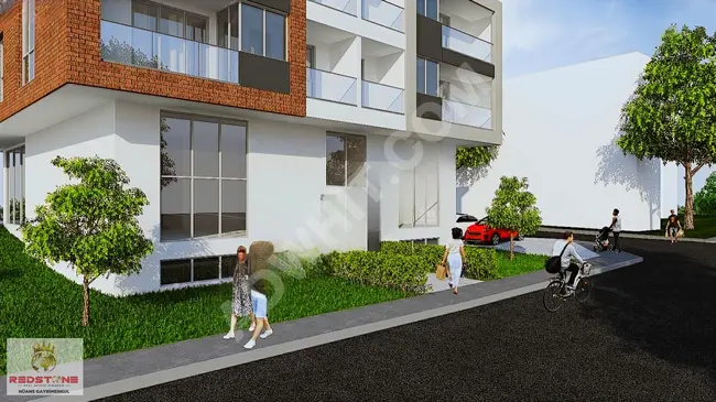 2+1 apartment for sale from the project within the ÇANAKKALE BİGA KONAKLARI complex on ÇAN Street.