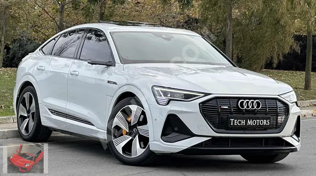 AUDİ E-TRON SPORTBACK SLİNE موديل 2020, شاشة عرض على الزجاج الامامي+ مساج + اضاءة ماتركس - TECH MOTORS